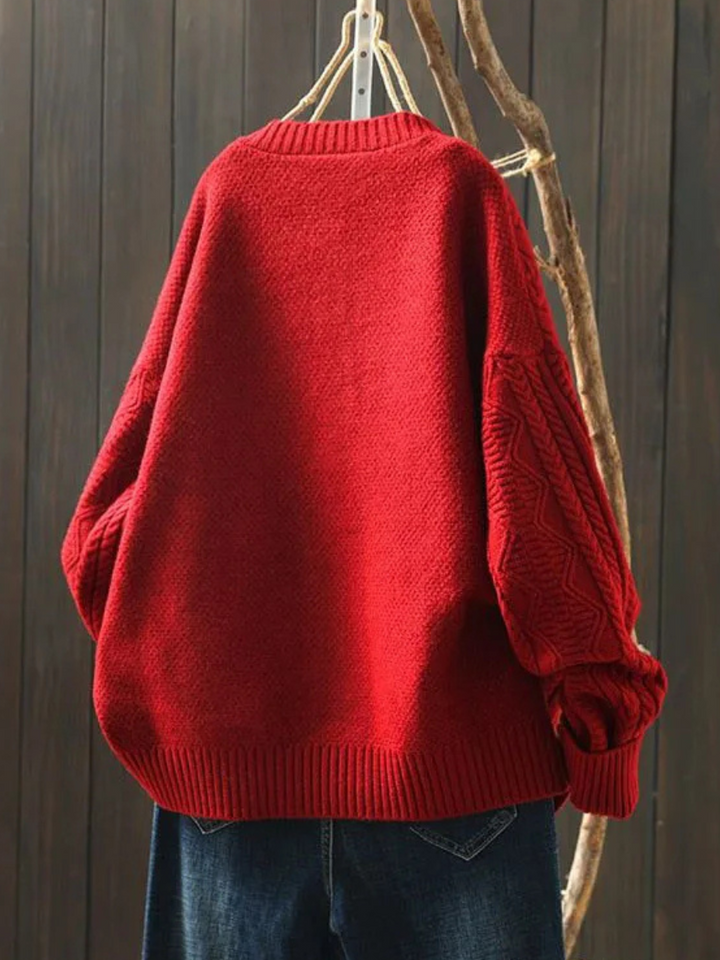Lorenza Cable Knit Cardigan