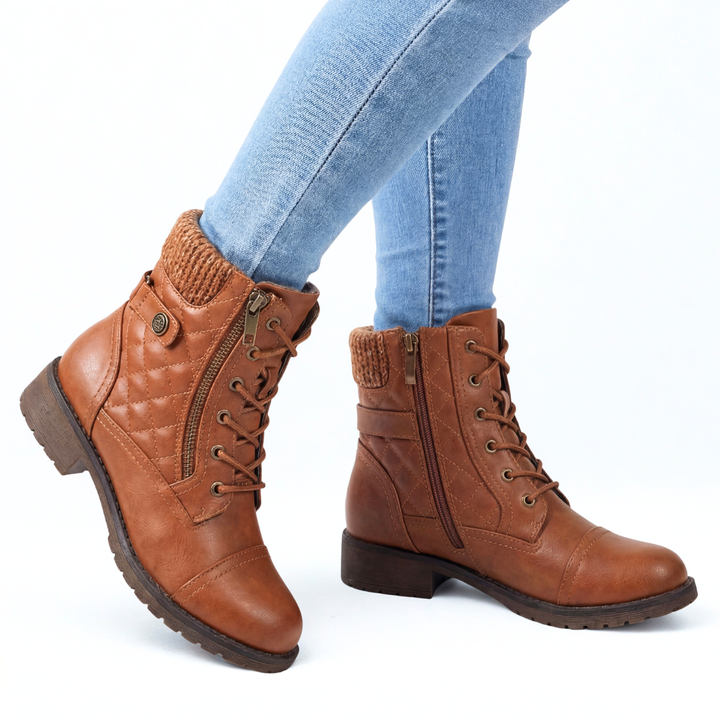 Camille | Leather Ankle Boots