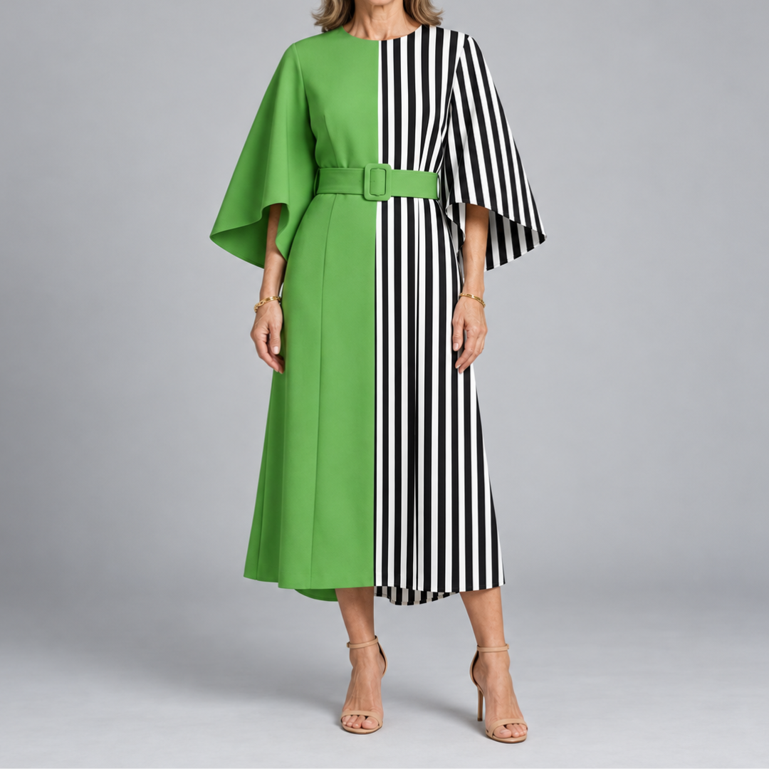 Brooklyn – Statement Print Midi Dress