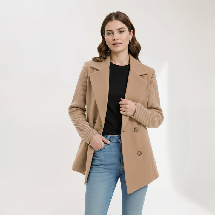 Sasha | Casual Ribbed Knit Blazer