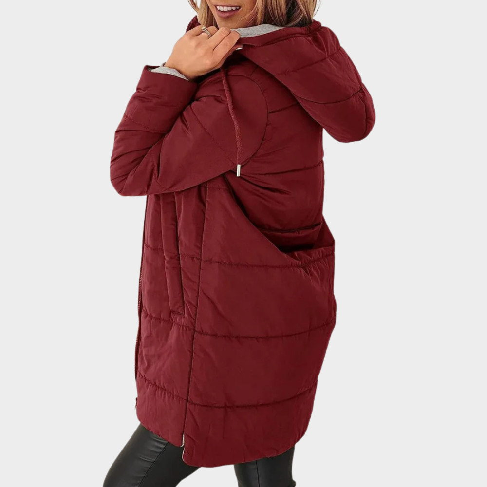 Fiora | Casual Hooded Puffer Coat