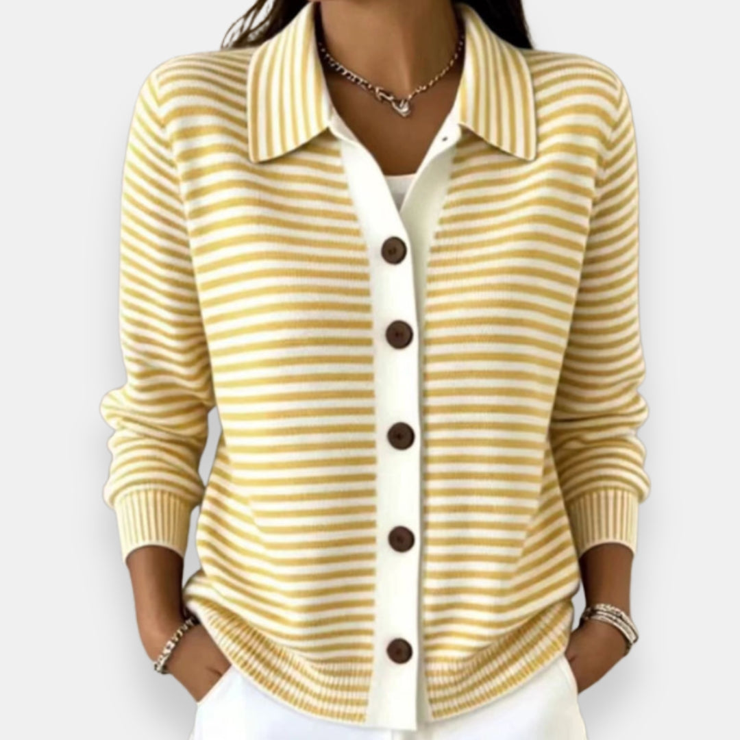 Paulette™ | Timeless Striped Elegance