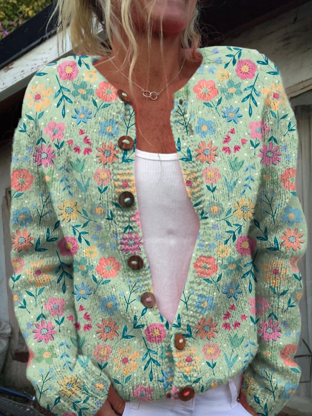 Foxfield™ | Floral Vintage Cardigan for Women