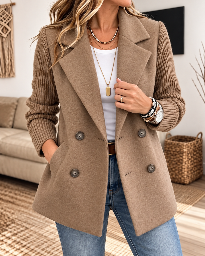 Ginette™ | Tailored Elegance, Knitted Comfort