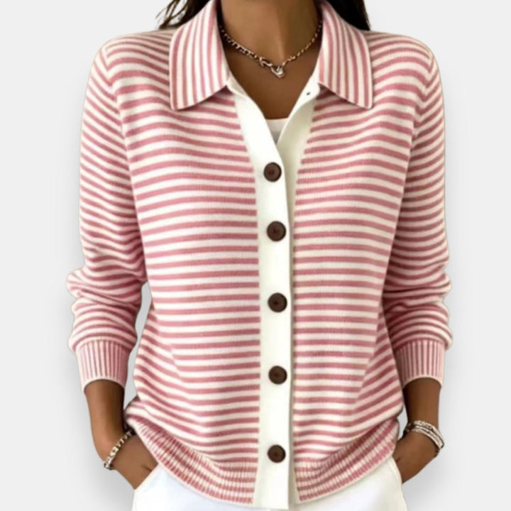 Paulette™ | Timeless Striped Elegance