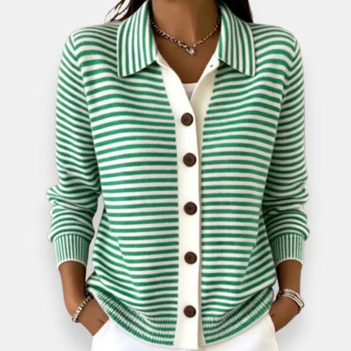 Paulette™ | Timeless Striped Elegance