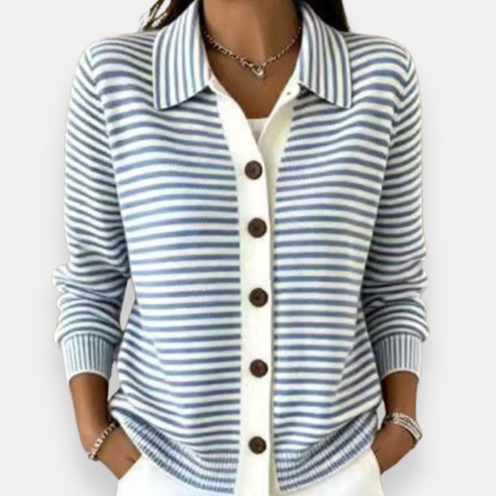 Paulette™ | Timeless Striped Elegance