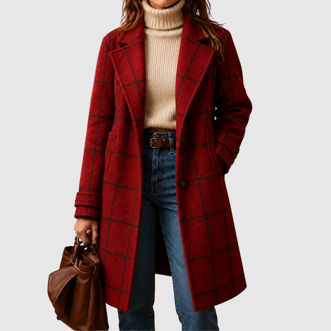 Lauren | Classic Plaid Coat
