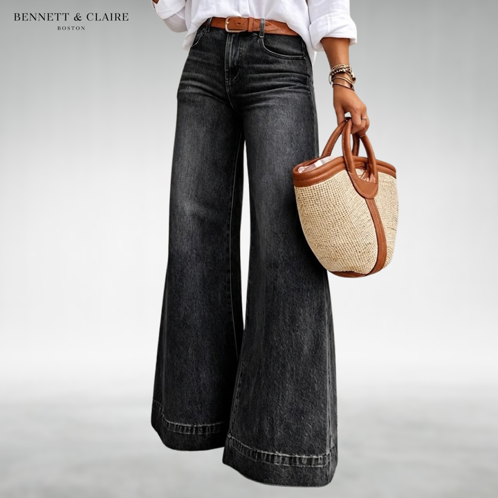 Shane Comfort Wide-Leg Jeans