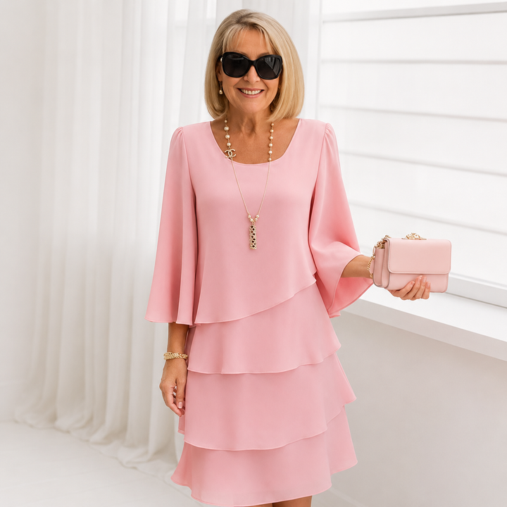 Catherine | Elegant and Comfortable Ruffled Dress