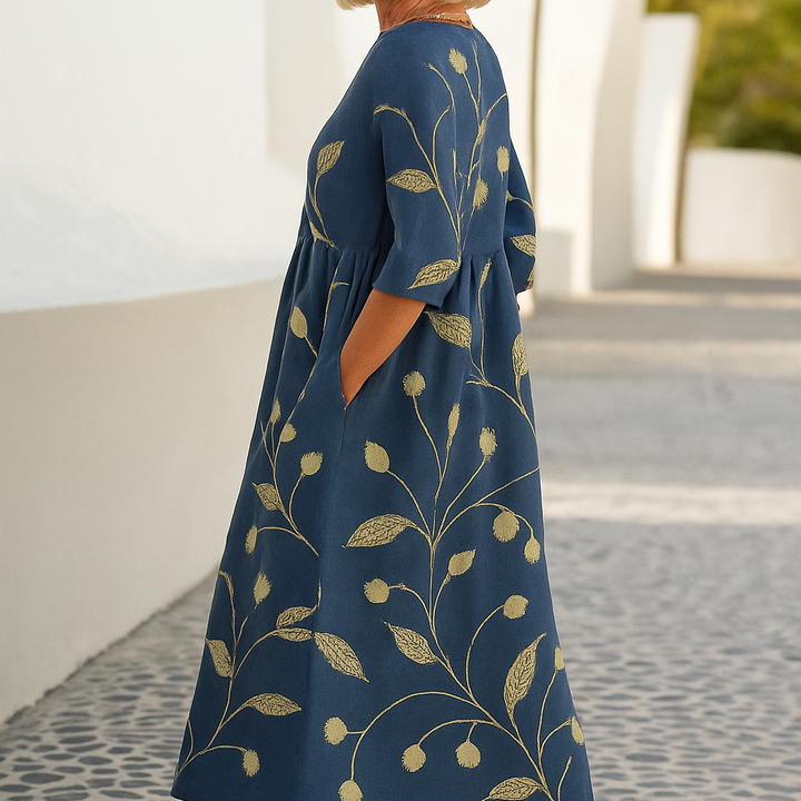Emma | Casual Midi Dress - Everyday Elegance