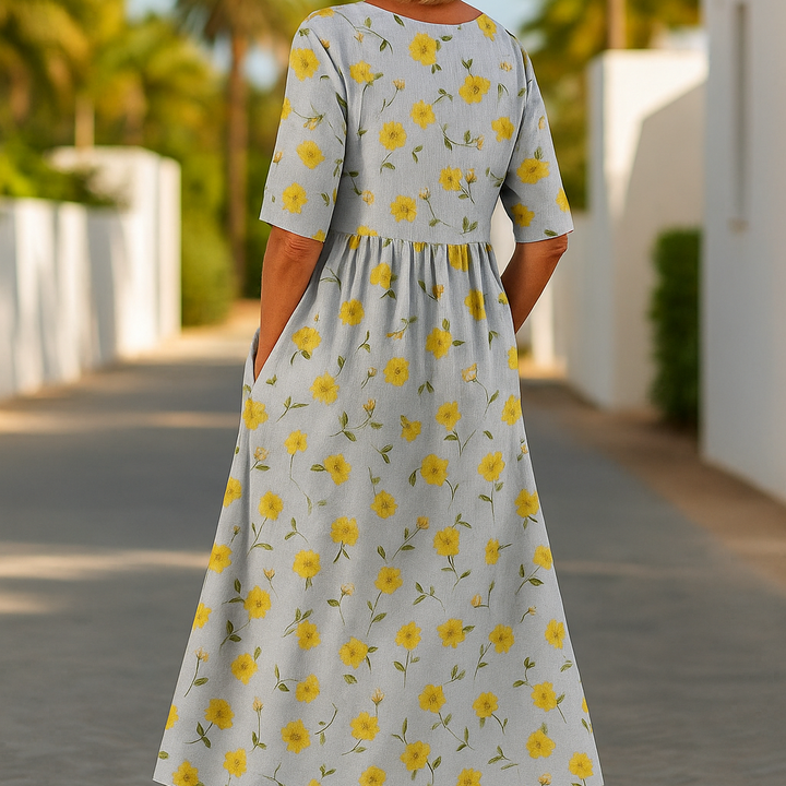 Emma | Casual Midi Dress - Everyday Elegance