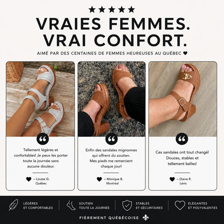 Sylvie | Comfortable Heeled Sandals