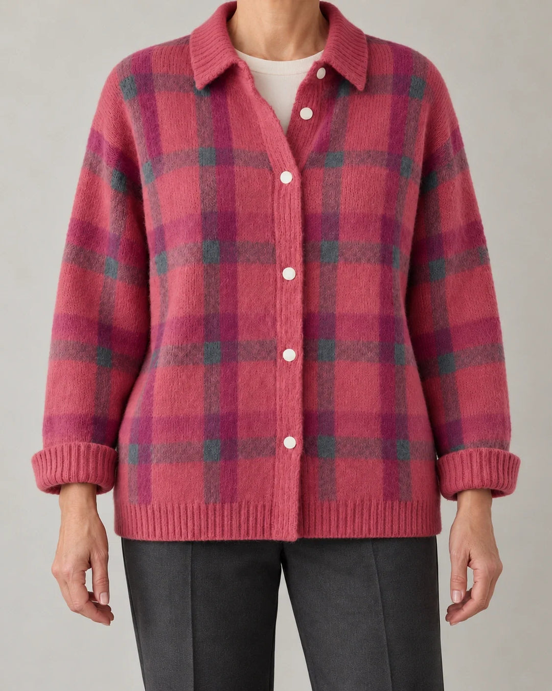 Candida | Plaid Cardigan