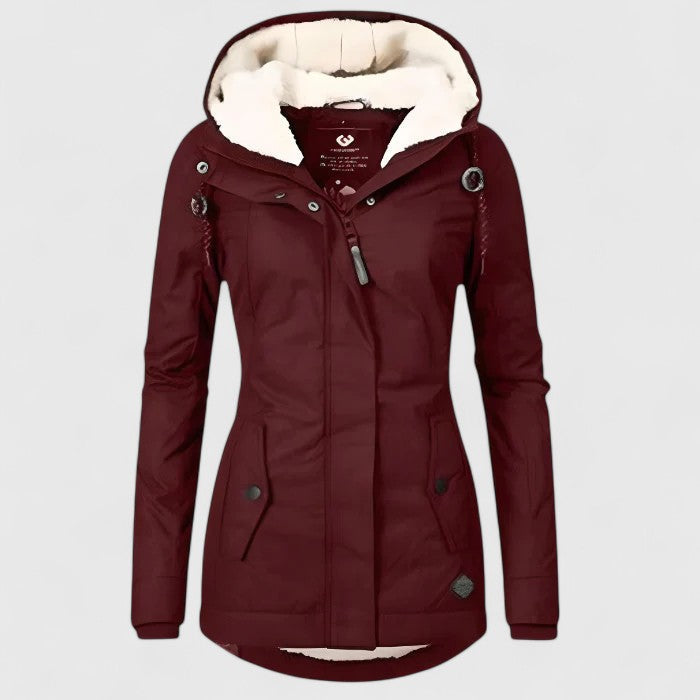 Penelope™ | Waterproof Hooded Parka Lined with Fleece