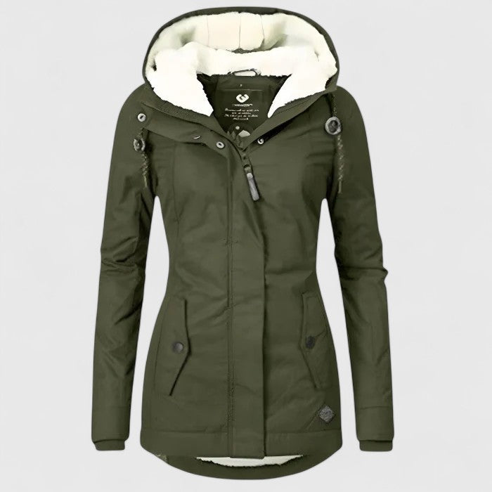 Penelope™ | Waterproof Hooded Parka Lined with Fleece