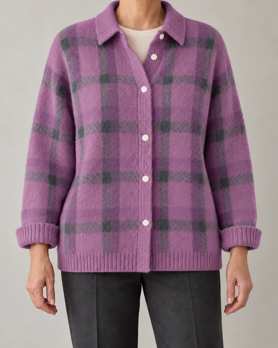 Candida | Plaid Cardigan