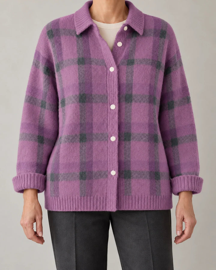 Candida | Plaid Cardigan