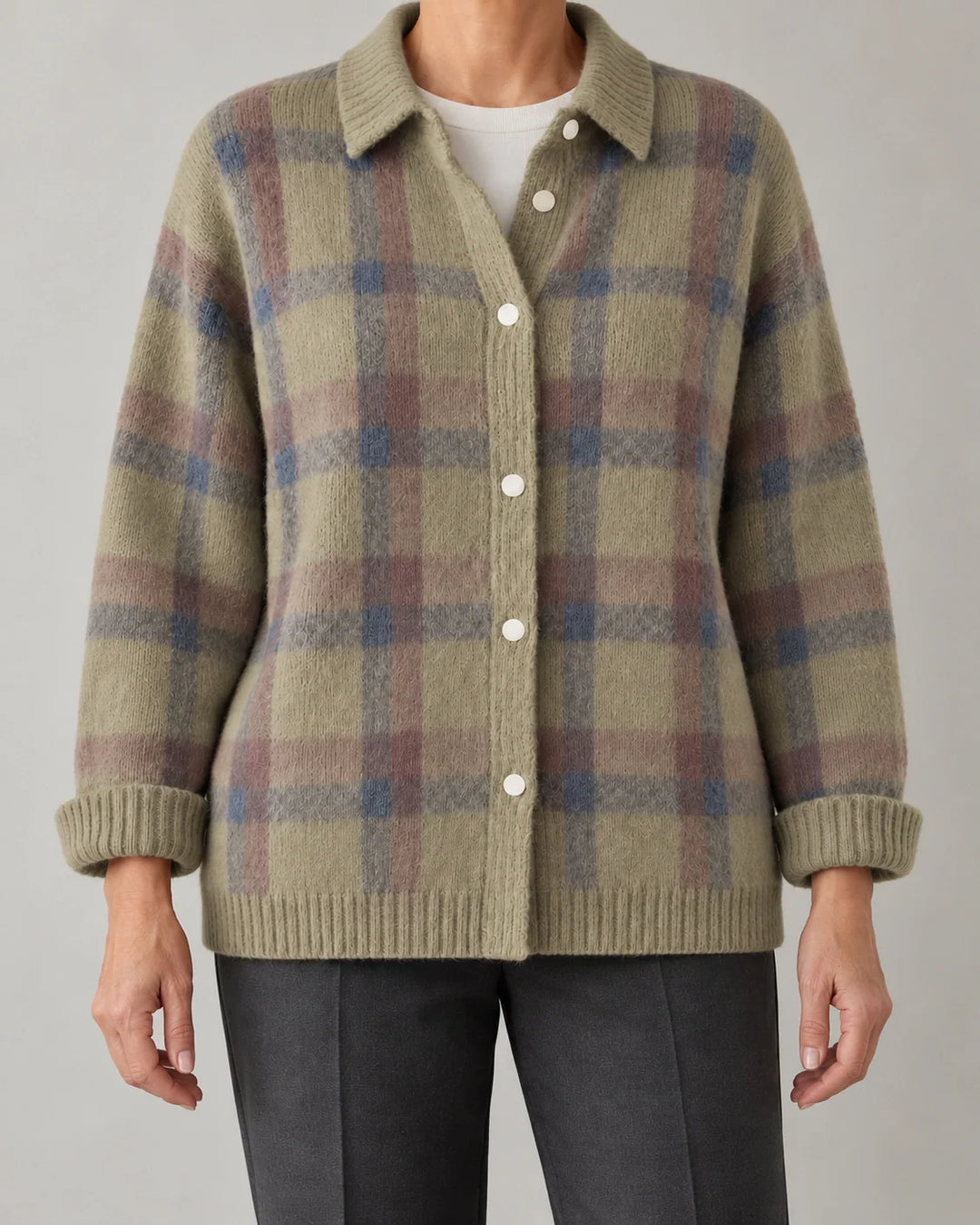 Candida | Plaid Cardigan