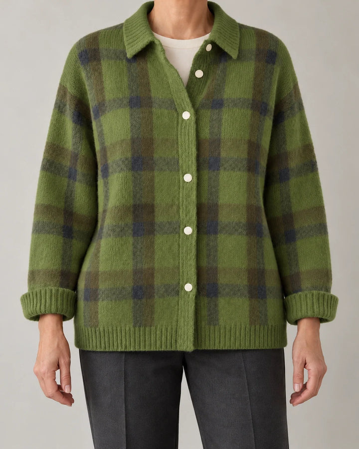 Candida | Plaid Cardigan