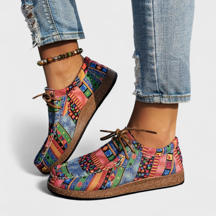 Kayla | Comfortable Shoes with Artistic Patterns