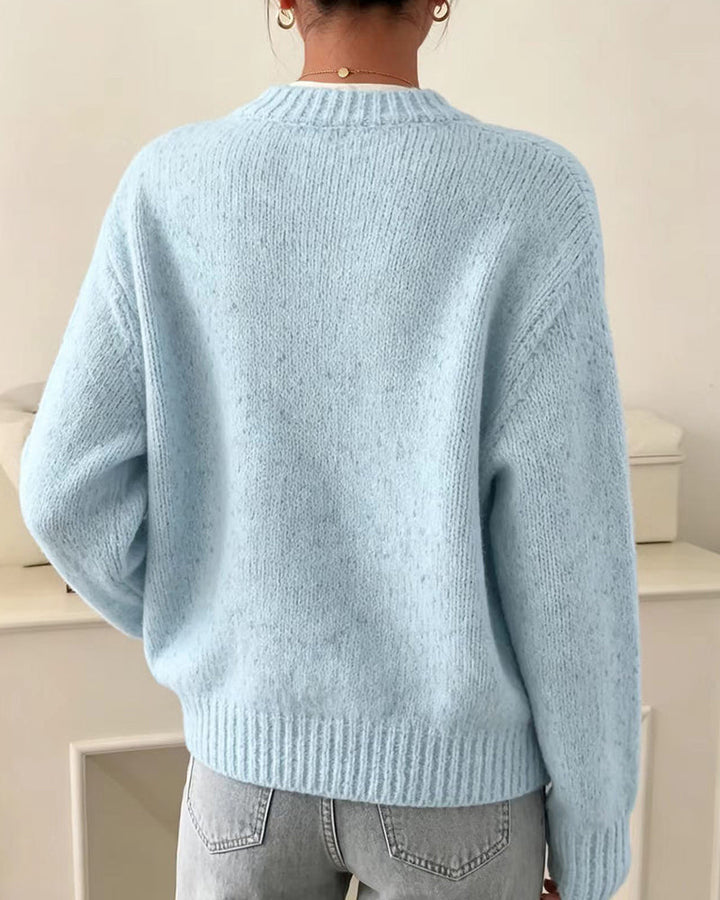 Elsie | The Chunky Button Cardigan