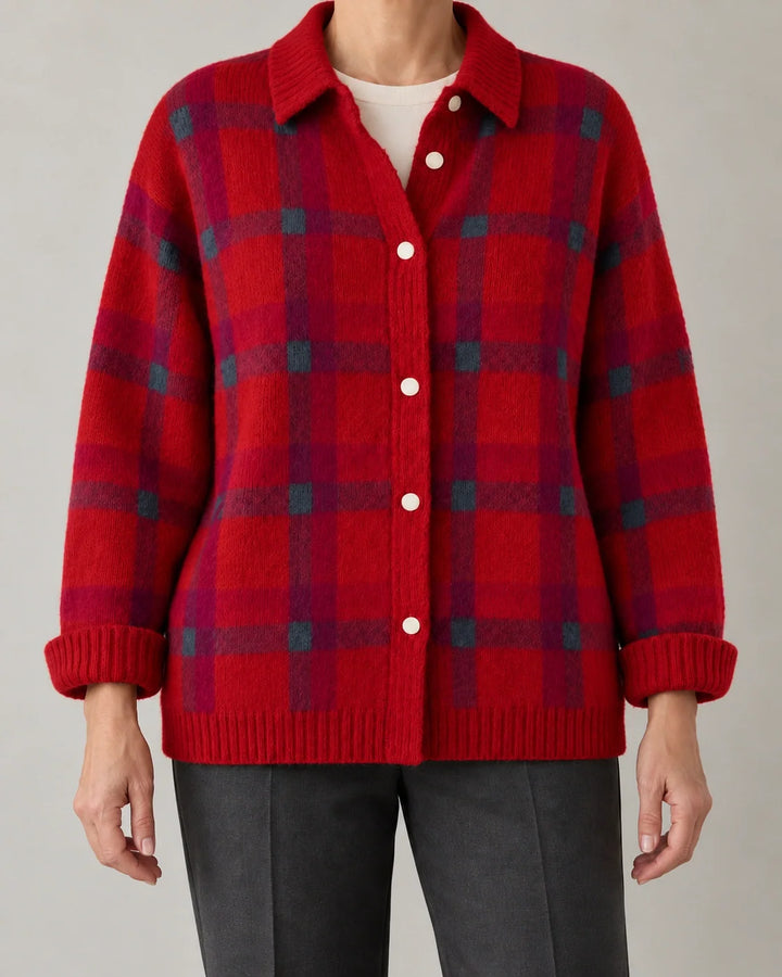 Candida | Plaid Cardigan