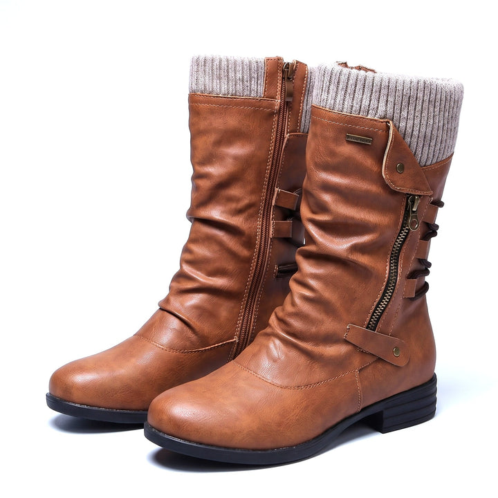 Jackie | Orthopedic Leather Boots