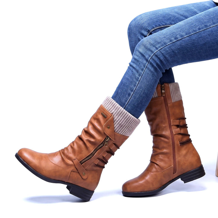 Jackie | Orthopedic Leather Boots