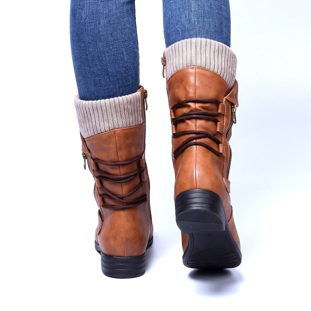 Jackie | Orthopedic Leather Boots