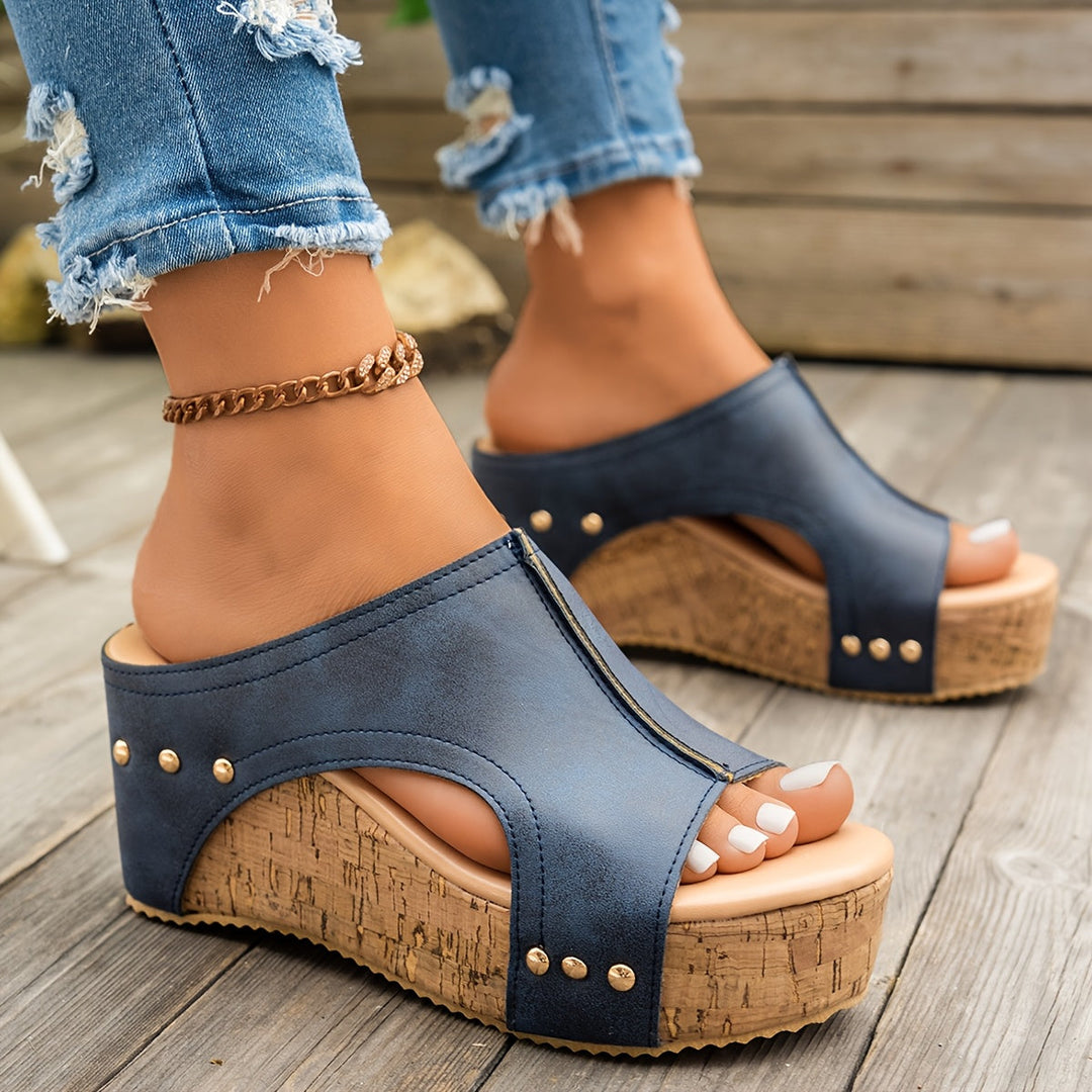 Lumi | Comfortable Wedge Sandals