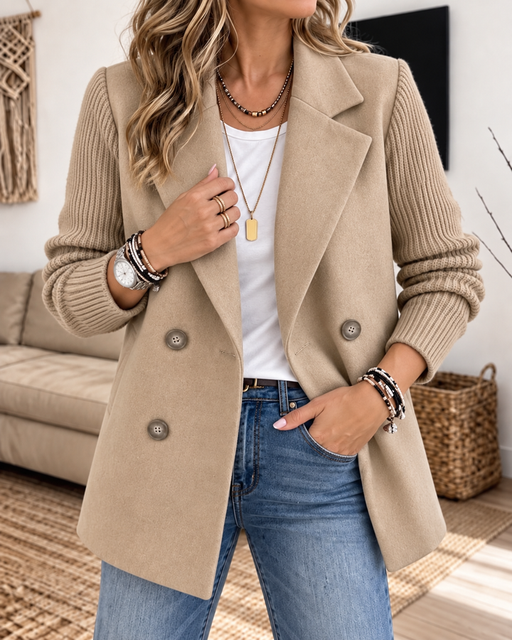 Ginette™ | Tailored Elegance, Knitted Comfort