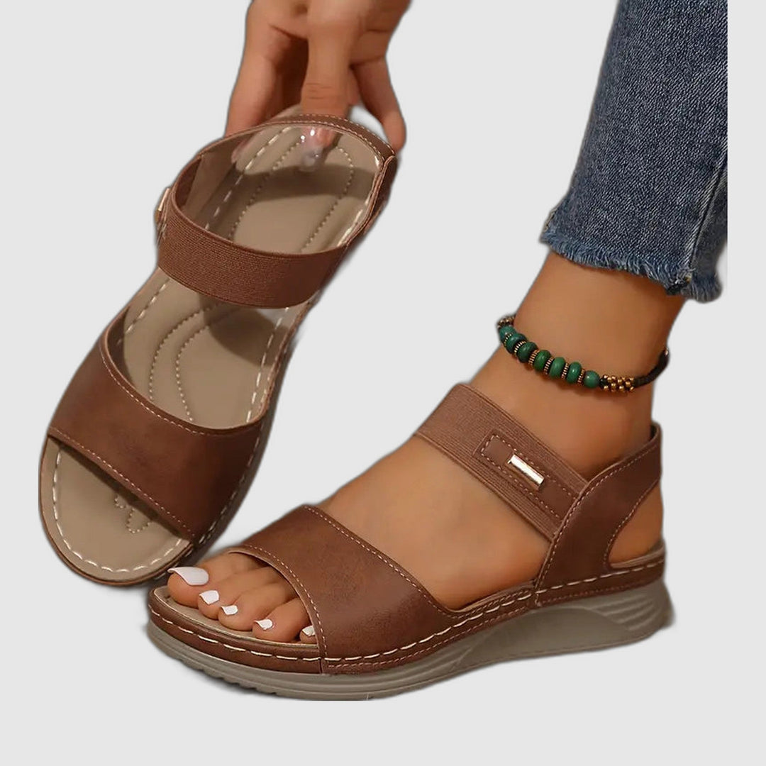 Cheryl - Wedge Heel Orthopedic Sandals