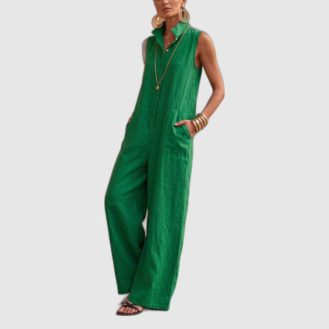 Vivienne | Elegant Wide-Leg Jumpsuit