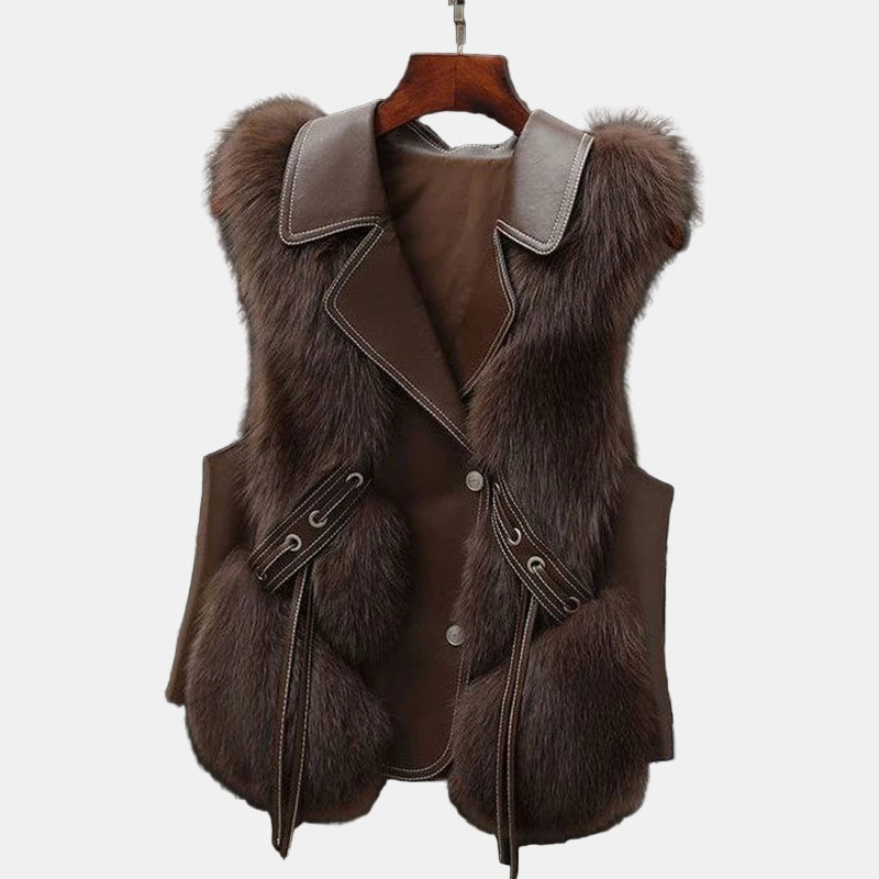 Vesper | Faux Fur Empress Gilet