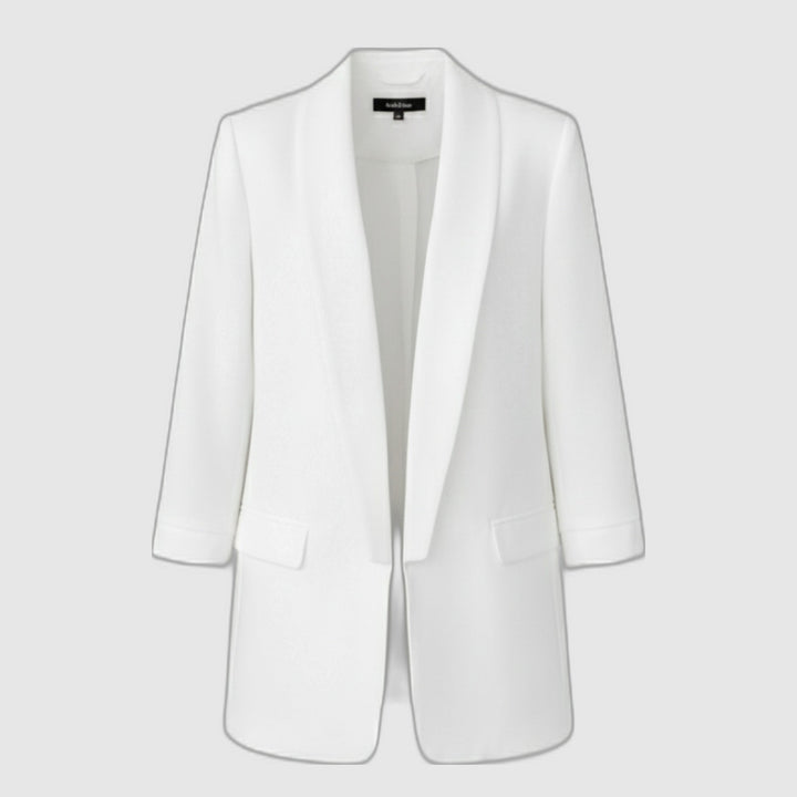 Elysia | Fitted Blazer with Crossed Collar