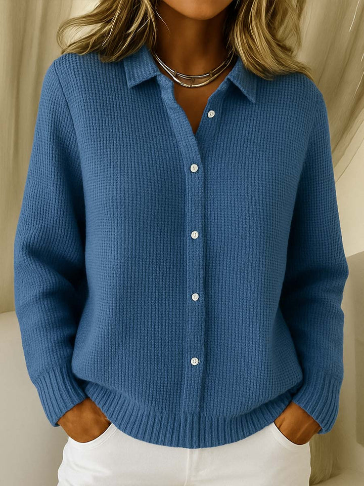 Maeve | Classic Buttoned Knit Cardigan