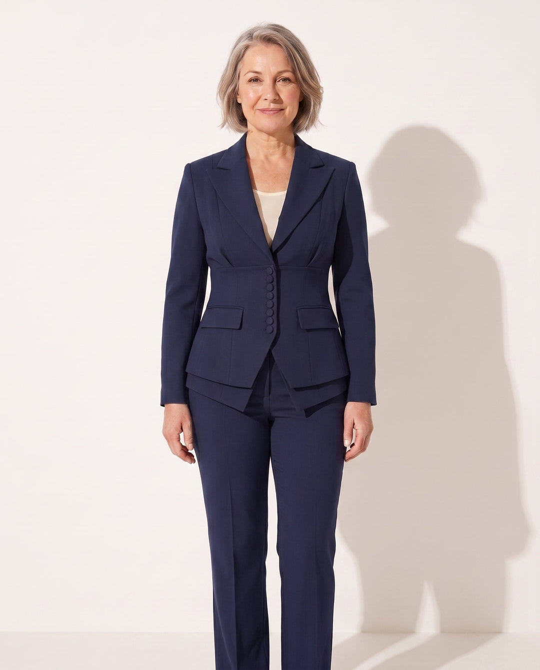 Anouk | Blazer and Wide Leg Trousers Suit