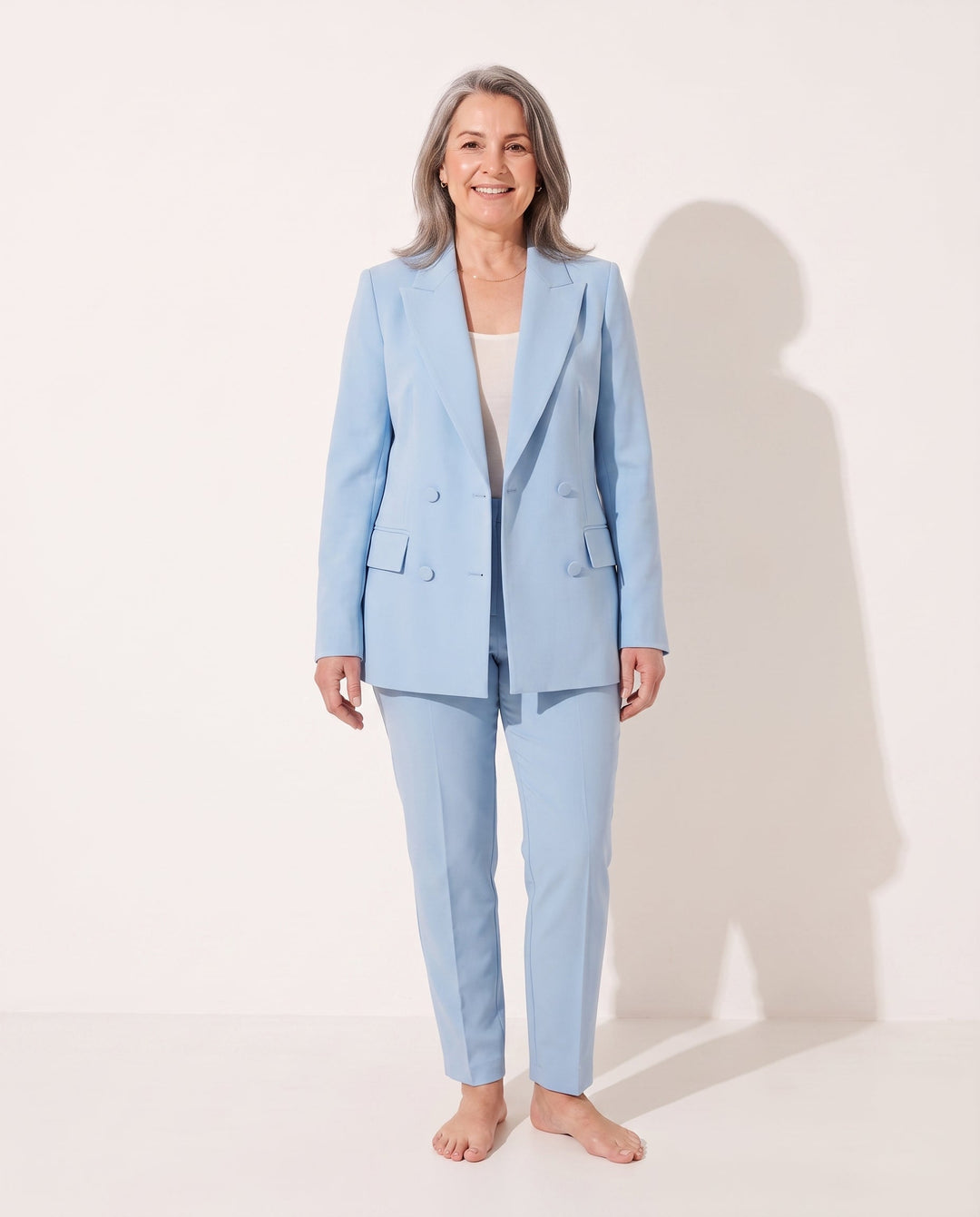 Ghislaine | Blazer and Velvet Pants Set