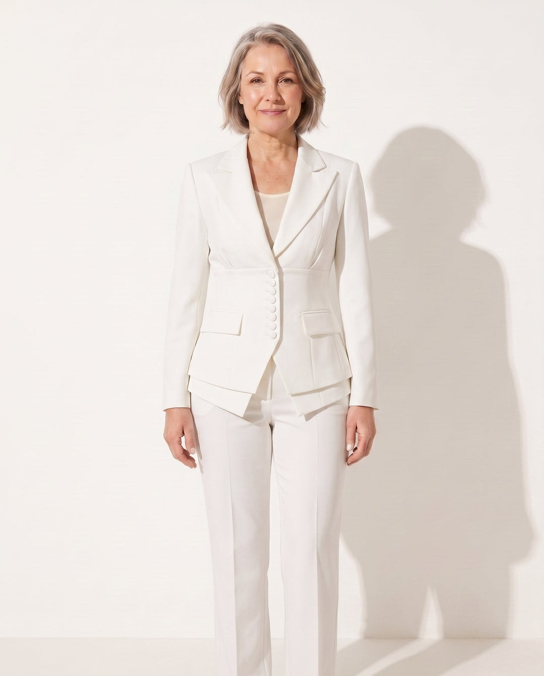 Anouk | Blazer and Wide Leg Trousers Suit