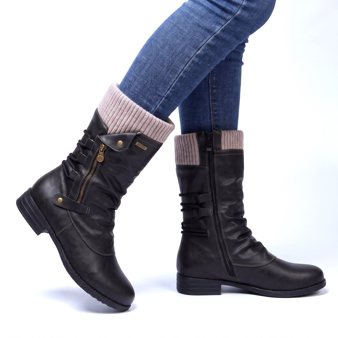 Jackie | Orthopedic Leather Boots