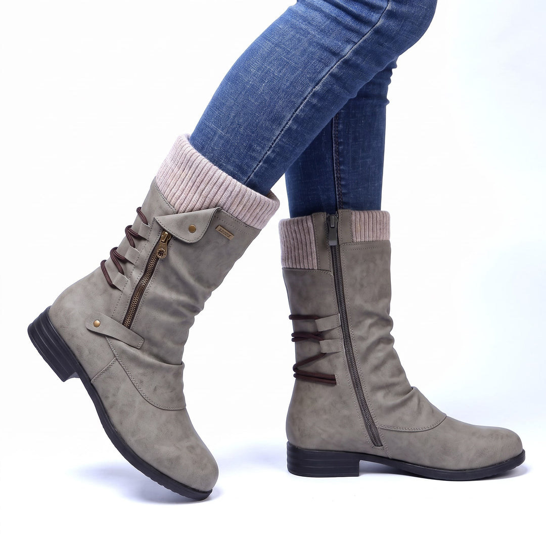 Jackie | Orthopedic Leather Boots