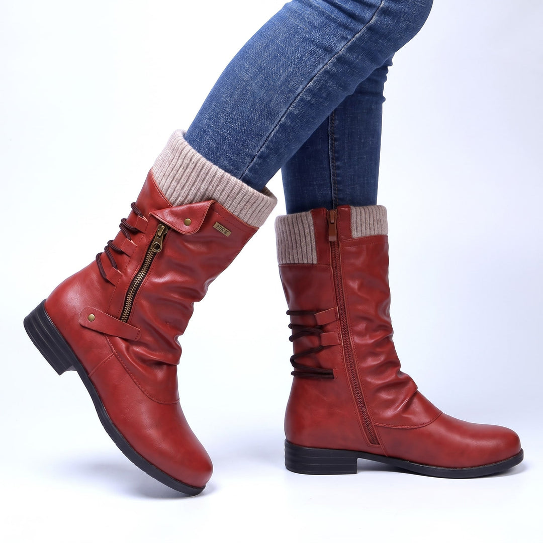 Jackie | Orthopedic Leather Boots