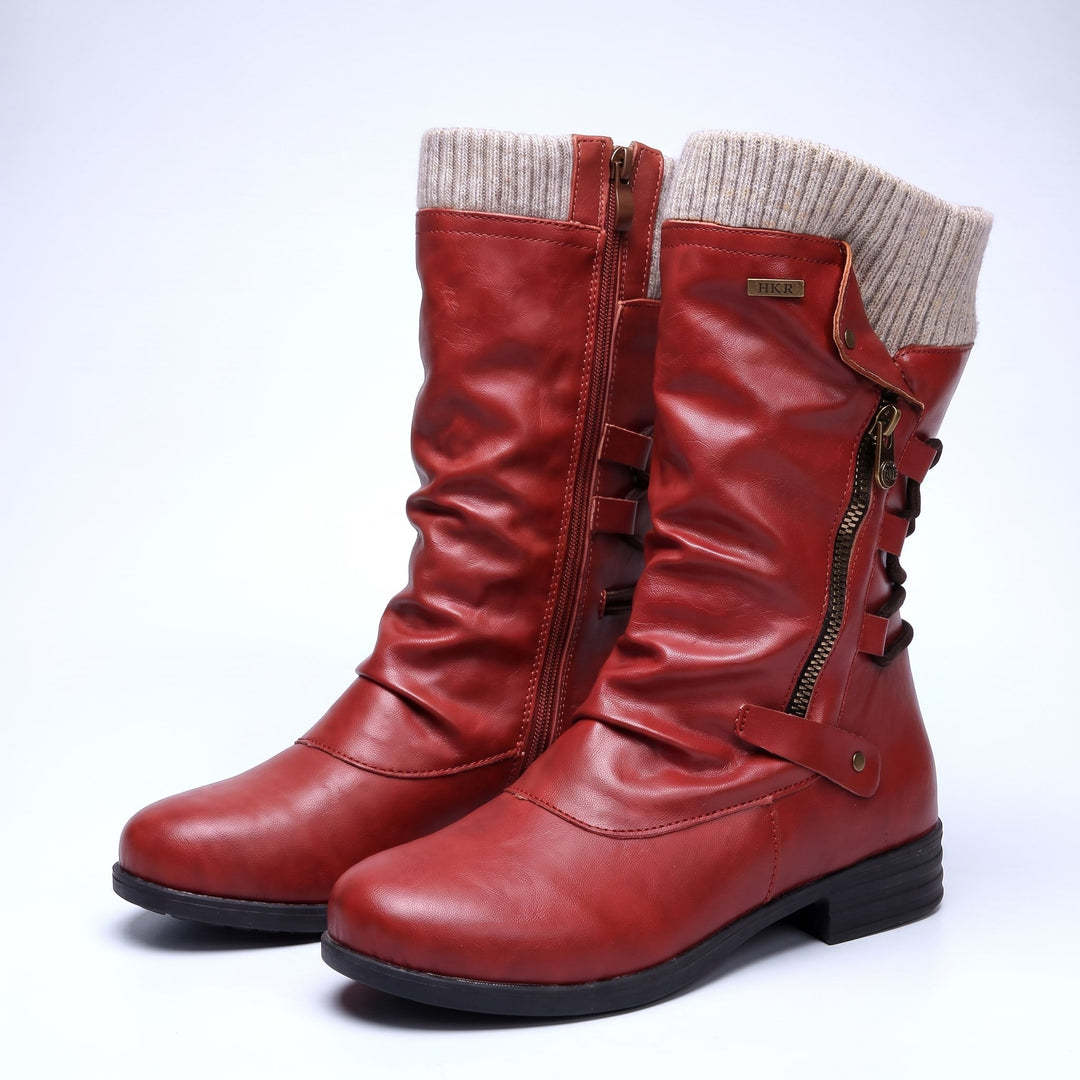 Jackie | Orthopedic Leather Boots