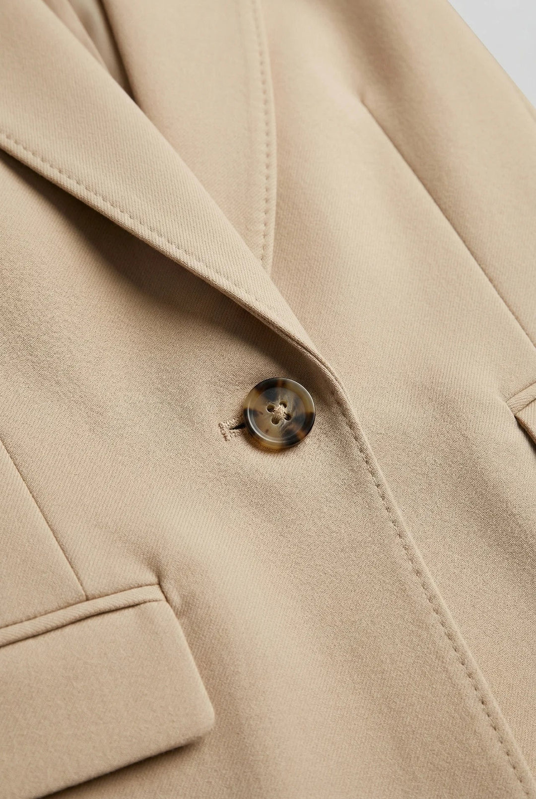 Structured Blazer with Classic Cut