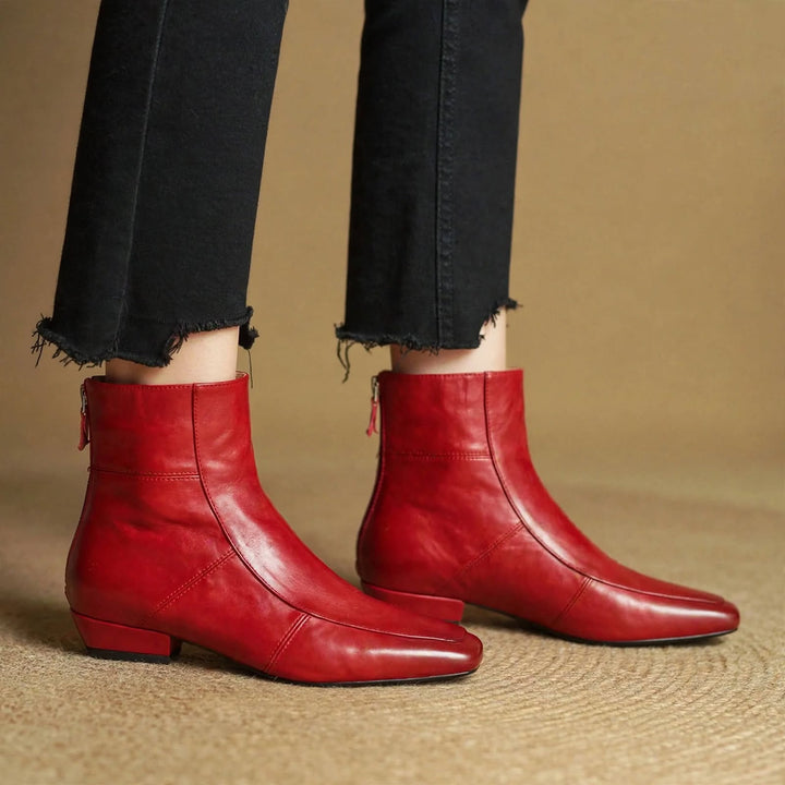 Gina | Genuine Leather Boots