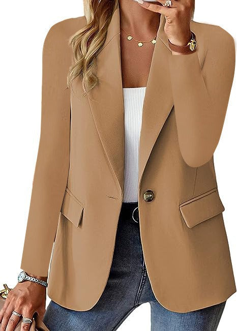 Camille | Tailored Draped-Collar Blazer