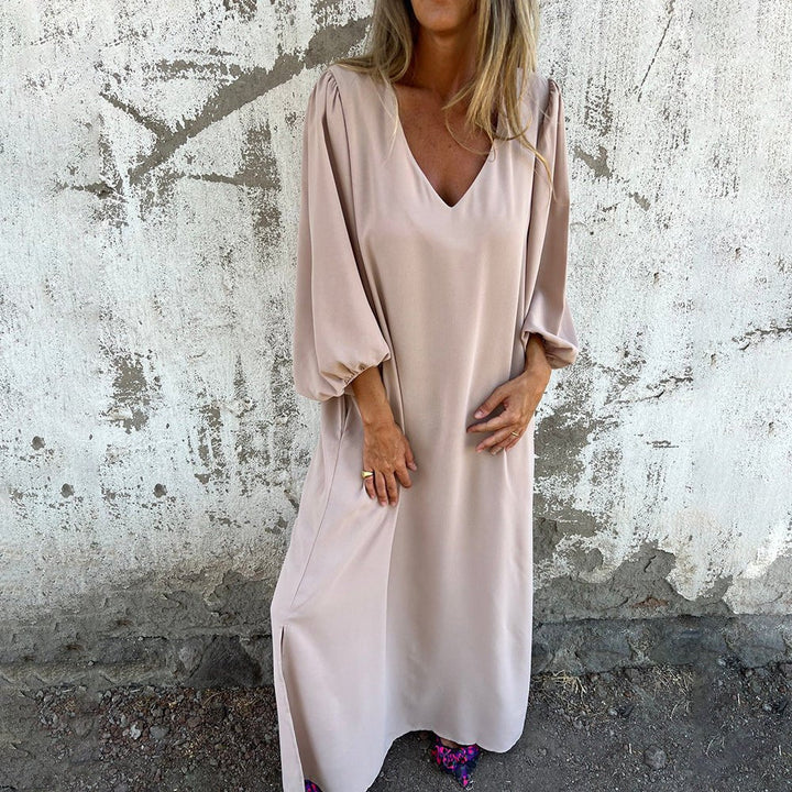 Elena™ | Long Boho Robe with Pockets