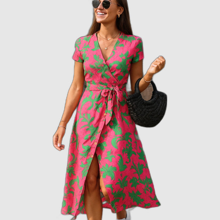 Lauri™ | Elegant and Comfortable Floral Dress