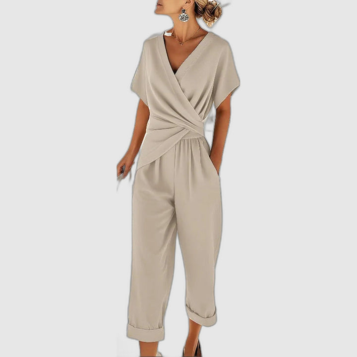 Liorine - Chic Draped Jumpsuit for Women
